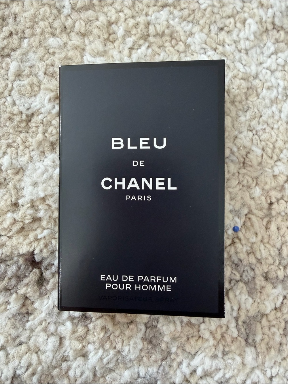 Sample CHANEL Bleu de Chanel Black and White Box